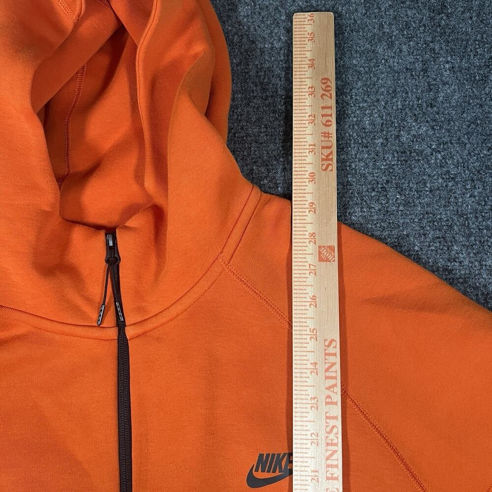 Nike Tech Fleece Jogger Orange Set Mens XXL Hooded Zip Jacket XL Jogger Pants - Picture 8 of 15